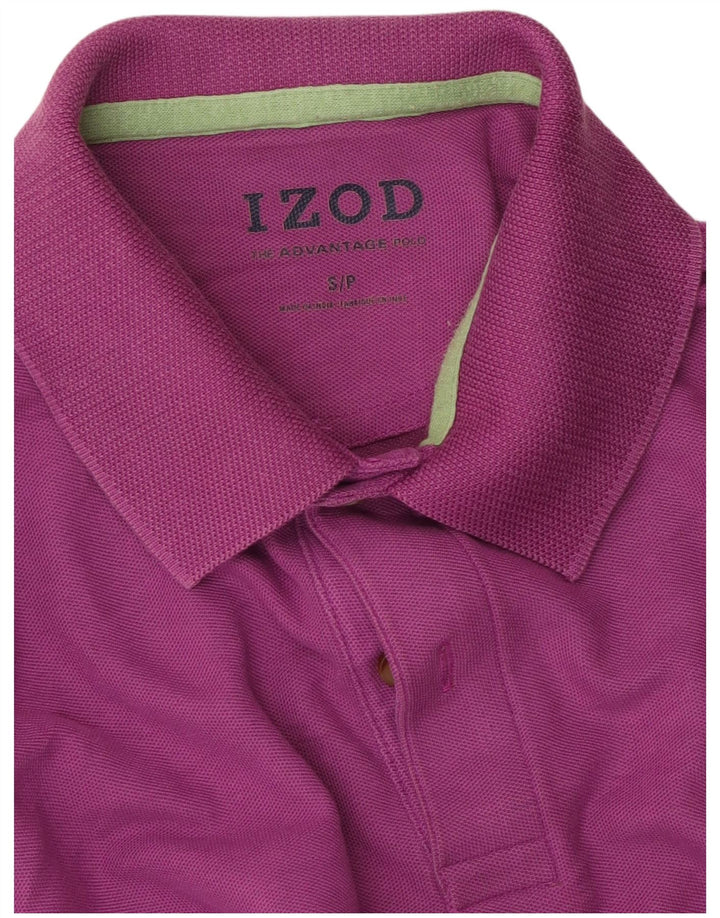Ανδρικό μπλουζάκι πόλο IZOD Μικρό Μωβ