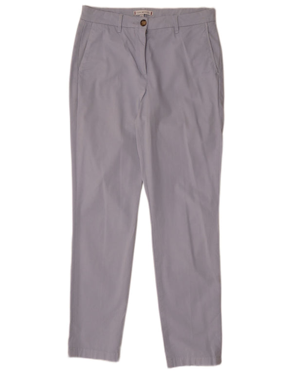 Tommy Hilfiger Γυναικείο λεπτό παντελόνι Chino UK 8 Small W30 L29 Μπλε βαμβακερό