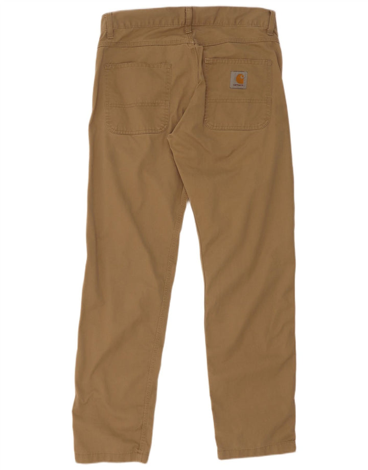 Ανδρικό ίσιο casual παντελόνι Carhartt W32 L32 καφέ πολυεστέρας