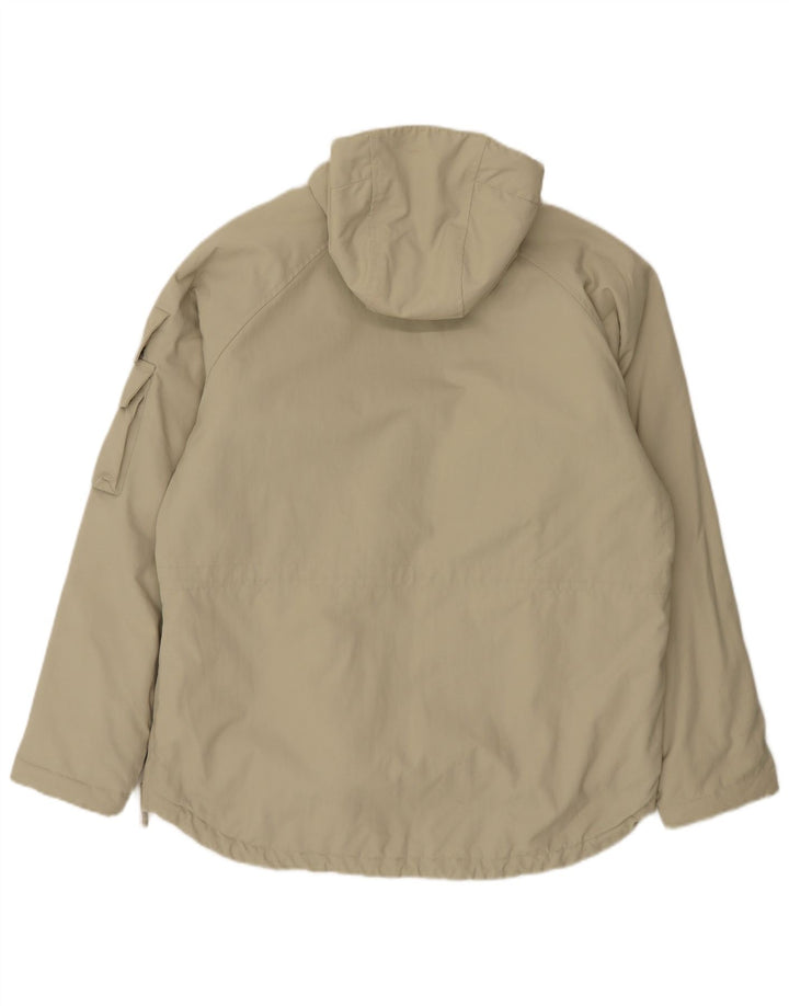 Woolrich Ανδρικό μπουφάν Anorak με κουκούλα UK 38 Medium Khaki Colourblock