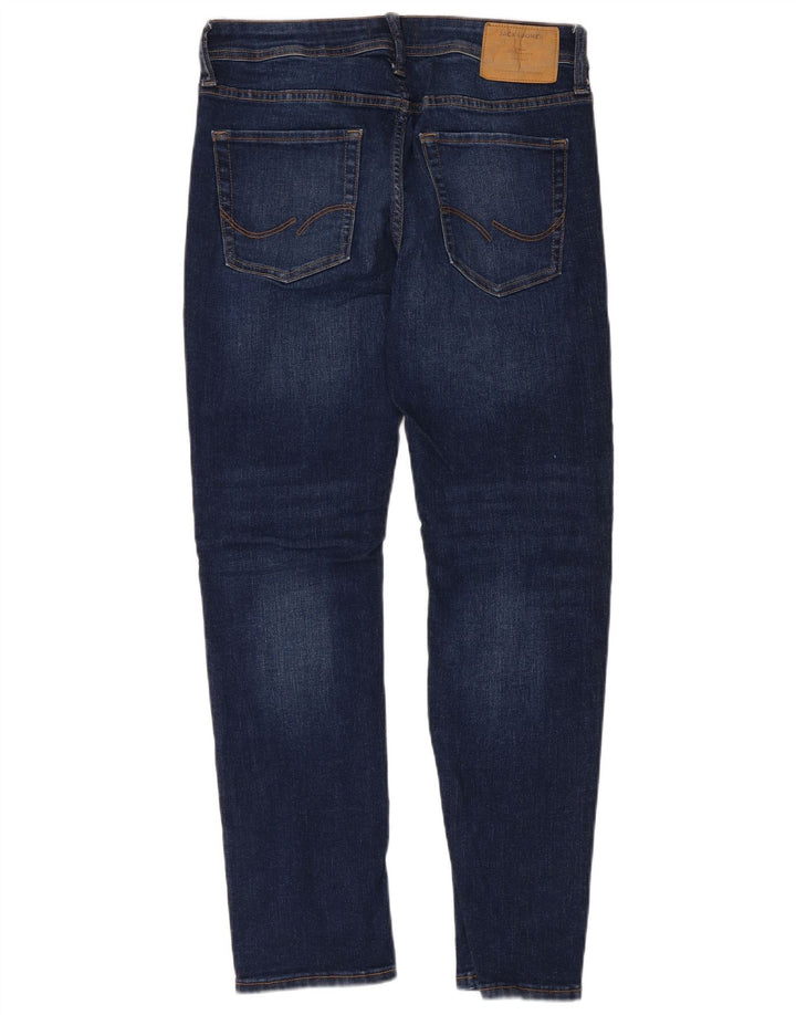 Jack & Jones Ανδρικό Τζιν GLENN Slim W32 L30 Μπλε βαμβακερό