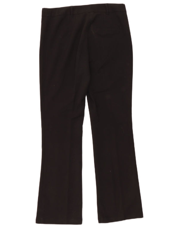 Marks & Spencer Γυναικεία Bootcut Casual Παντελόνι UK 12 Medium W32 L30 Black
