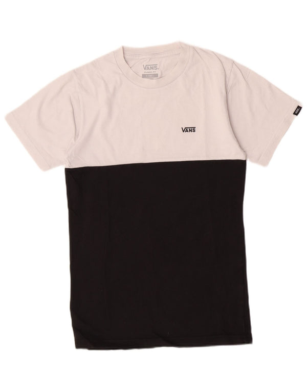 Ανδρικό T-Shirt Vans Classic Fit Top XS Μαύρο Colourblock Βαμβακερό