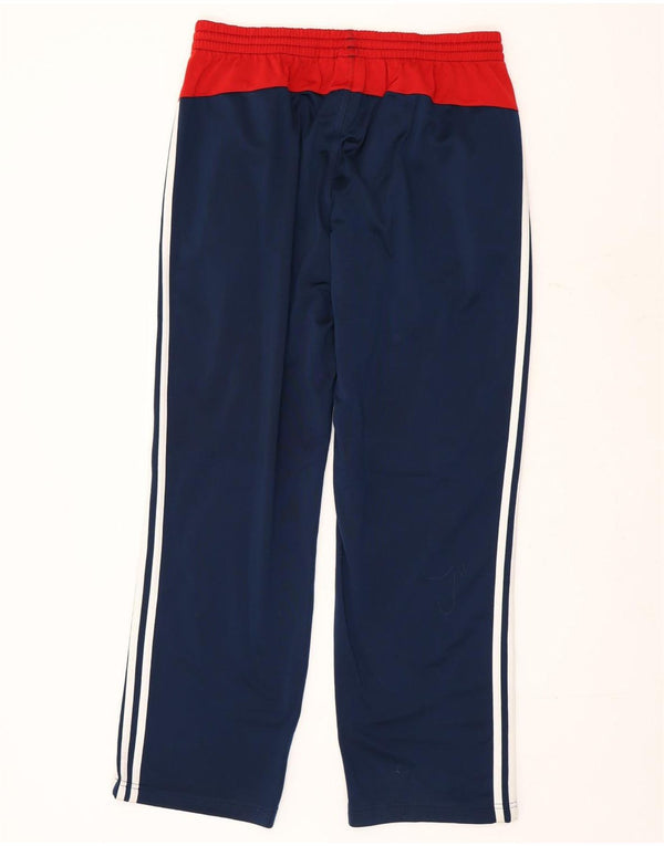 Ανδρική φόρμα ADIDAS Παντελόνι UK 42/44 Large Navy Blue Colorblock
