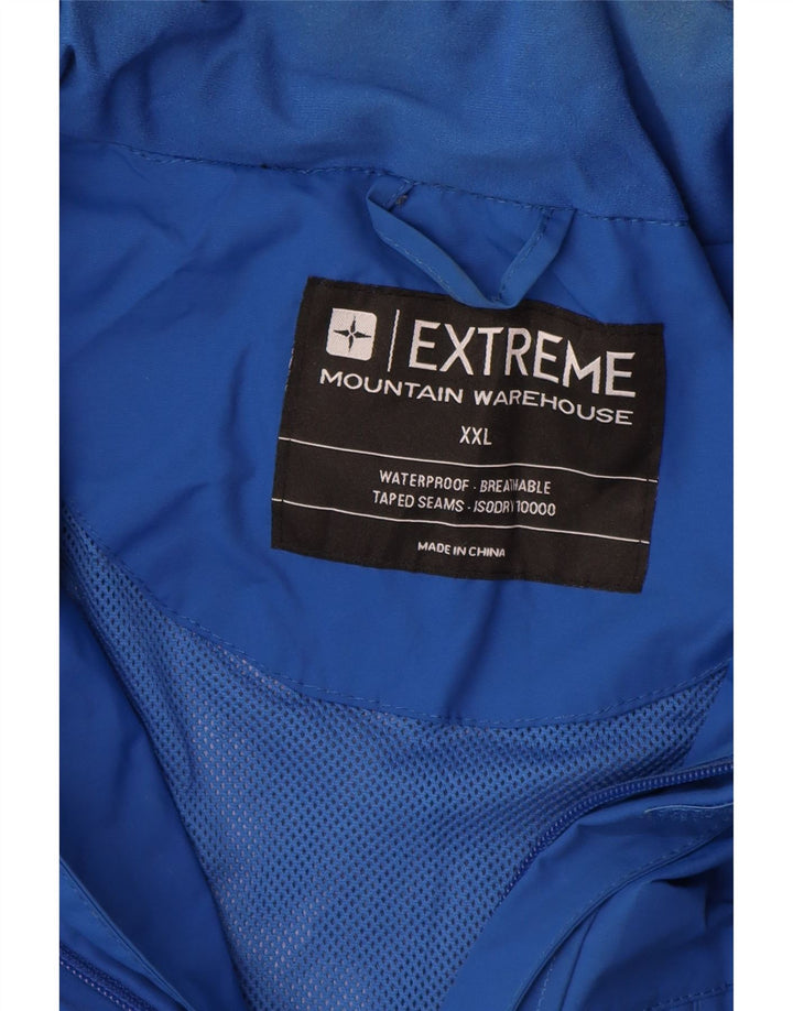 MOUNTAIN WAREHOUSE Ανδρικό μπουφάν βροχής UK 44 2XL Μπλε νάιλον