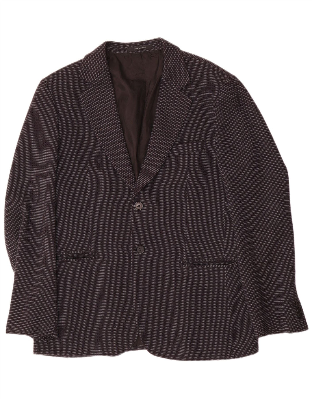 EMPORIO ARMANI Ανδρικό σακάκι με 2 κουμπιά σακάκι IT 54 XL μαλλί με γκρι στίγματα