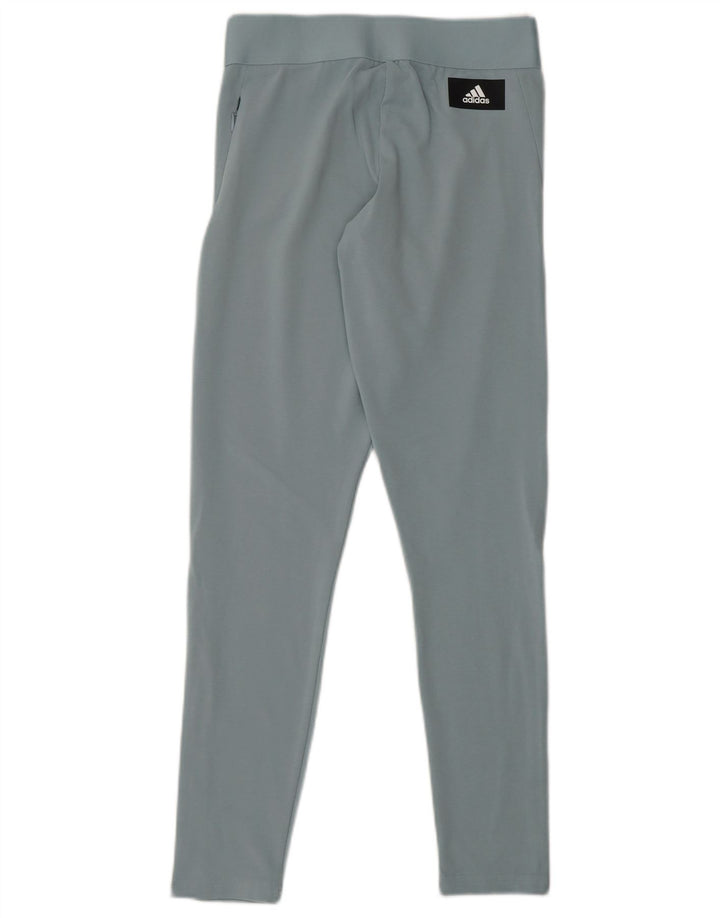 Γυναικείο Γραφικό Κολάν ADIDAS UK 8/10 Μικρό Μπλε Βαμβακερό