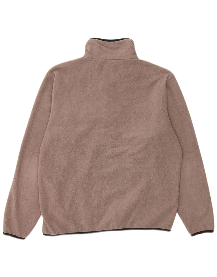 Asics Ανδρικό Fleece Jumper Μεσαίο καφέ Πολυεστέρας
