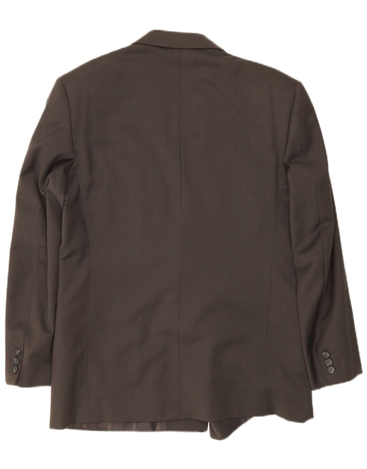 Vintage Ανδρικό Σακάκι Μπλέιζερ με Διπλό στήθος IT 50 Large Grey Wool