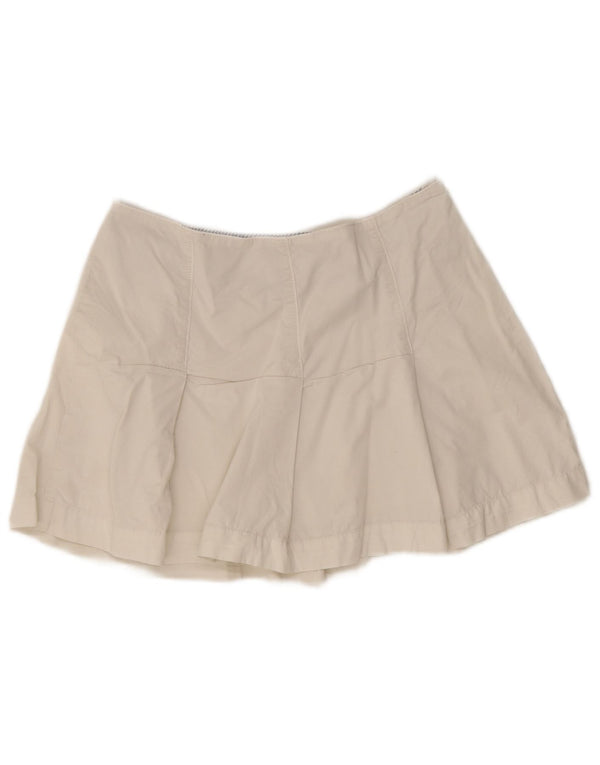 Woolrich Γυναικεία Stretch Mini Φούστα W29 Medium White