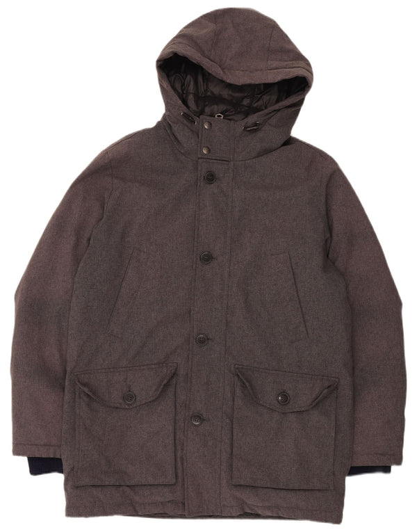 Dockers Ανδρικό παλτό με κουκούλα με επένδυση UK 38 Medium Grey Polyester