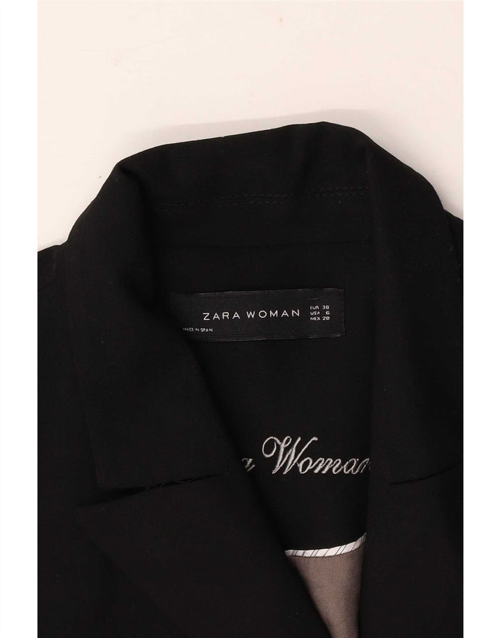 Zara Γυναικείο Μπουφάν μπλέιζερ EU 38 Small Black