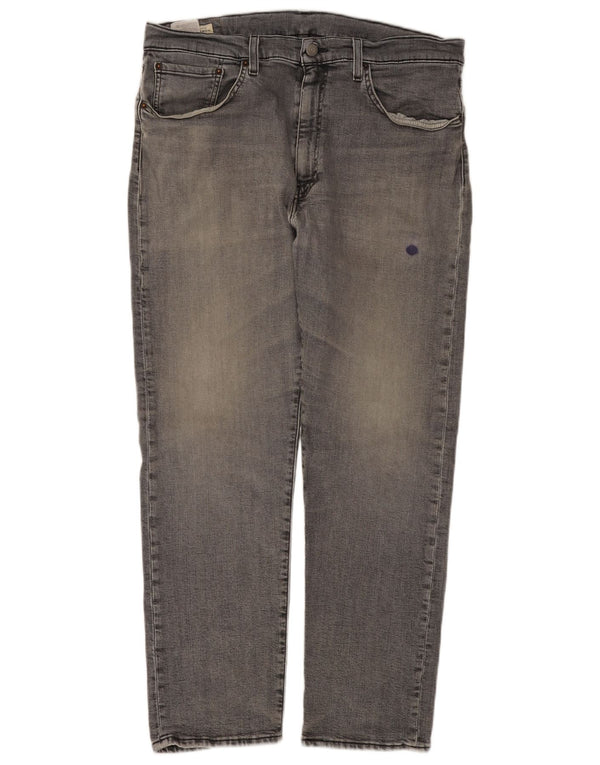 LEVI'S Ανδρικό τζιν 502 Tapered W36 L30 Γκρι βαμβακερό
