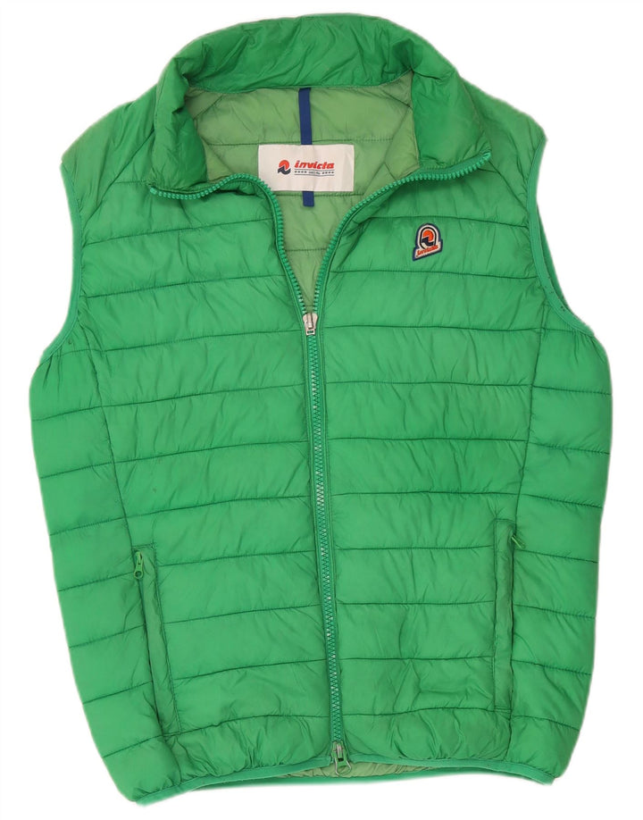 Invicta Ανδρικό padded Gilet UK 42 XL Green Polyamide