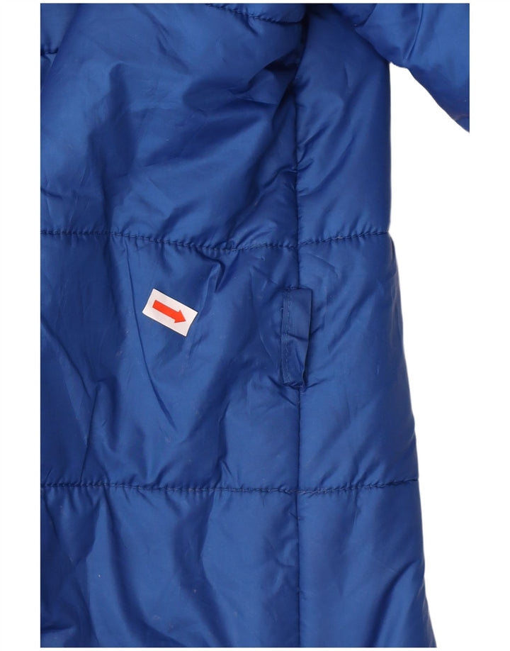 CAVALLI Γυναικείο μπουφάν IT 46 Large Blue Polyester