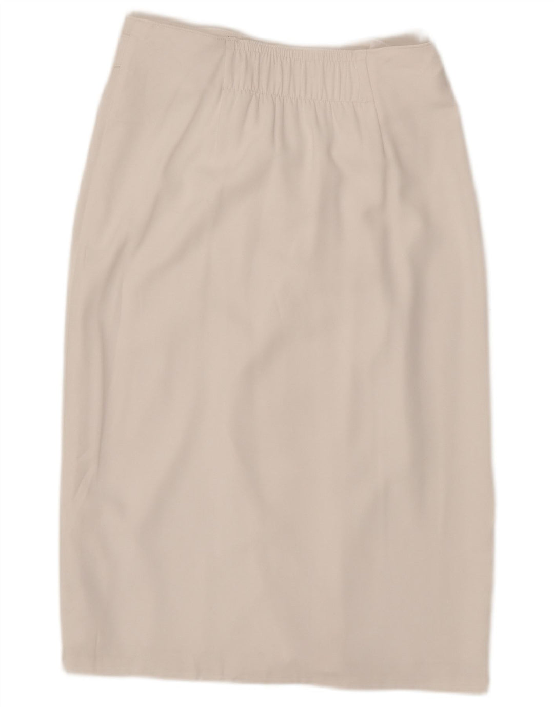 MARKS & SPENCER Γυναικεία ίσια φούστα UK 12 Medium W30 White Polyester