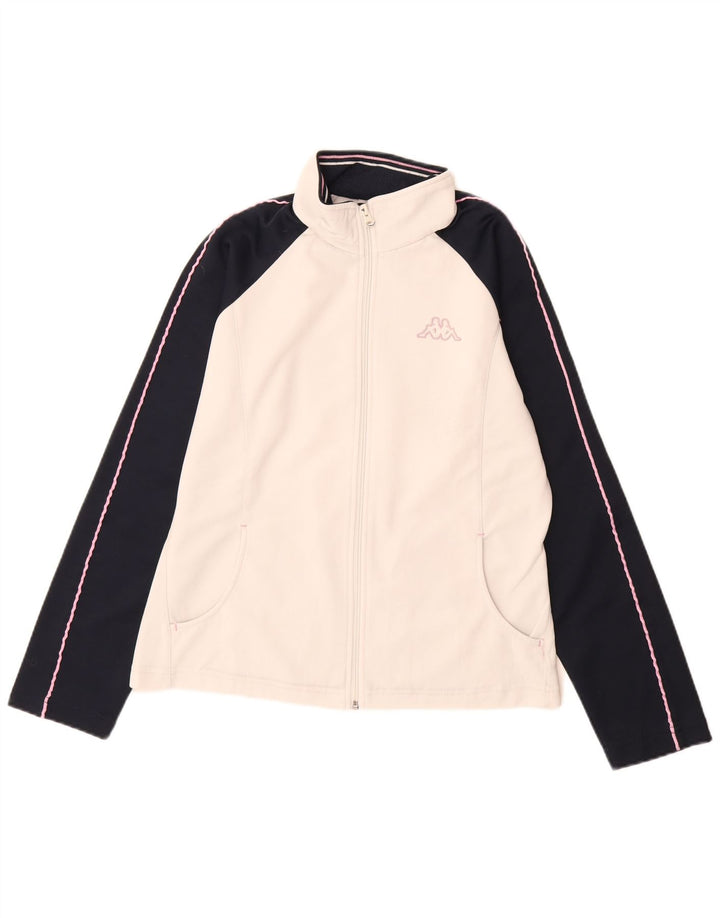 Champion γυναικεία αθλητική φόρμα Top Jacket UK 18 XL White Colourblock Polyester