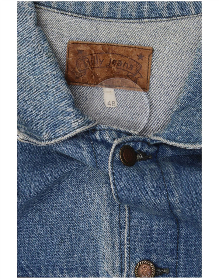 BILLY JEANS Ανδρικό Τζιν Μπουφάν IT 48 Μεσαίο Μπλε Βαμβακερό