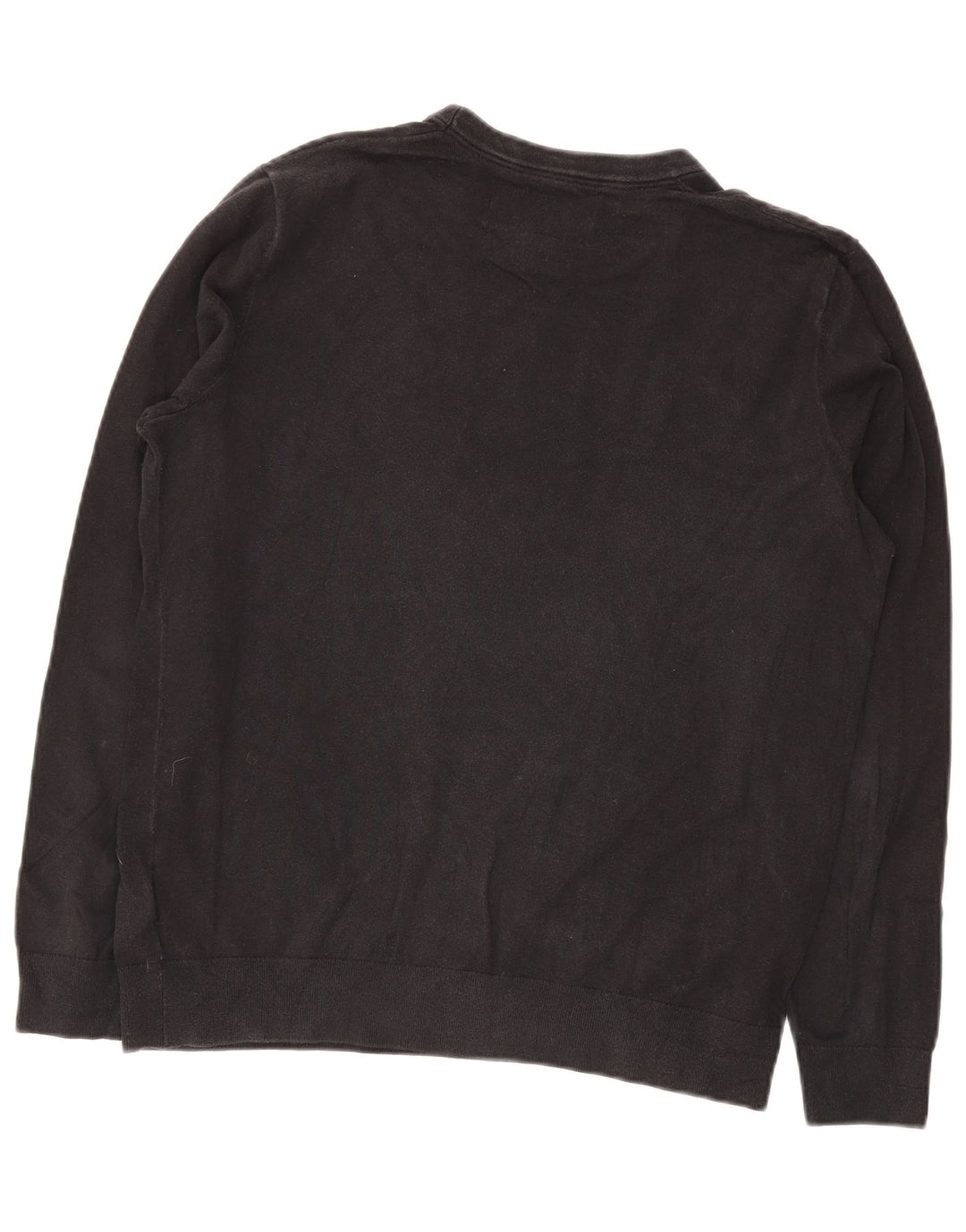 Ανδρικό φούτερ Calvin Klein Jeans Jumper μεγάλο μαύρο βαμβακερό