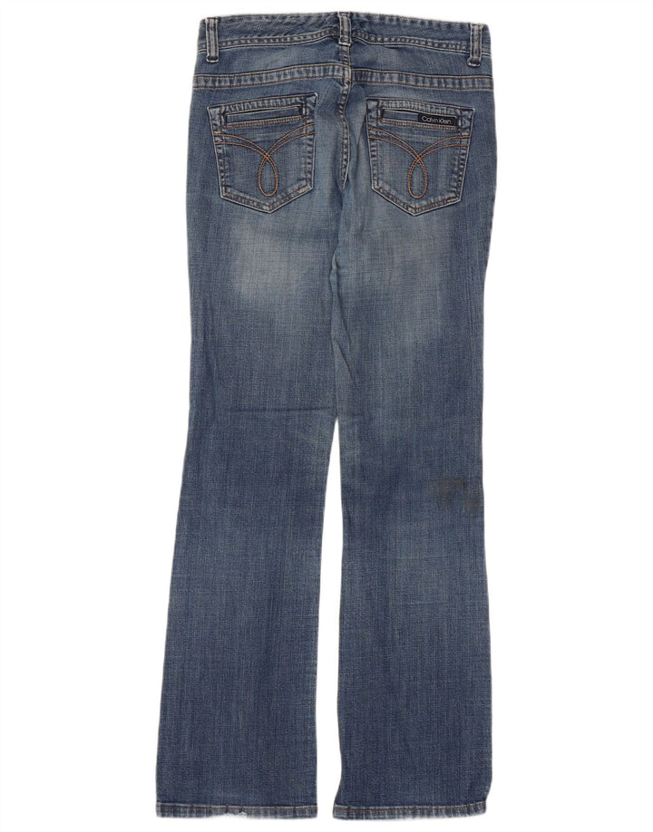 CALVIN KLEIN Γυναικείο τζιν μποτάκι US 6 Small W32 L30 Μπλε βαμβακερό