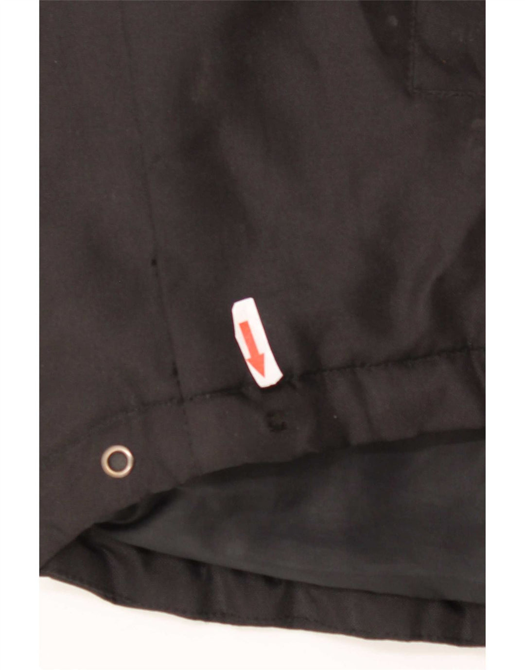 Ανδρικό Μπουφάν Kappa Windbreaker UK 42 XL Μαύρο Πολυεστέρας