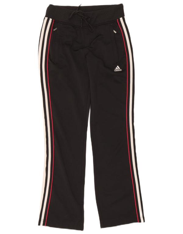Γυναικεία αθλητική φόρμα Adidas Παντελόνι UK 10 Small Black Polyester