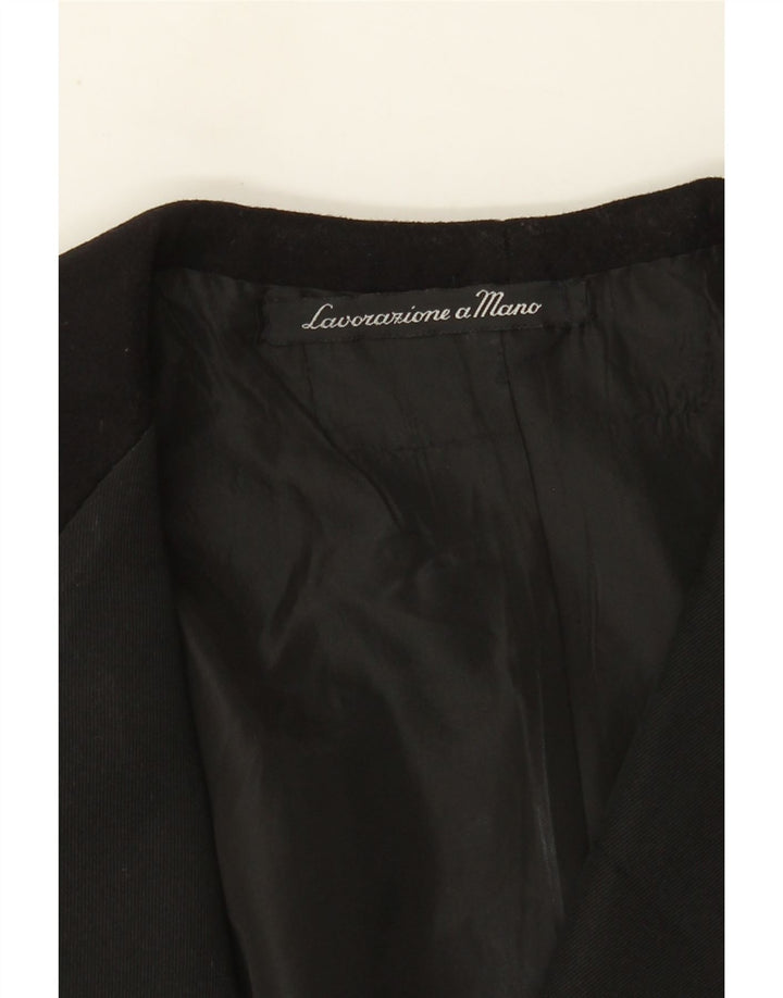 Vintage Ανδρικό σακάκι 1 κουμπιού Blazer UK 36 Small Black