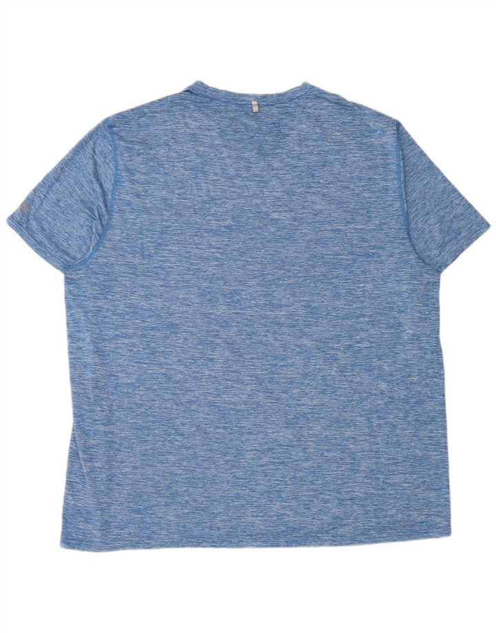 Russell Athletic Ανδρικό T-Shirt Top 2XL Blue Flecked Polyester