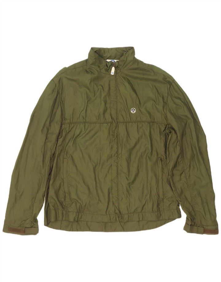 North Sails Ανδρικό Αδιάβροχο Μπουφάν UK 42 XL Πράσινο Πολυαμίδιο