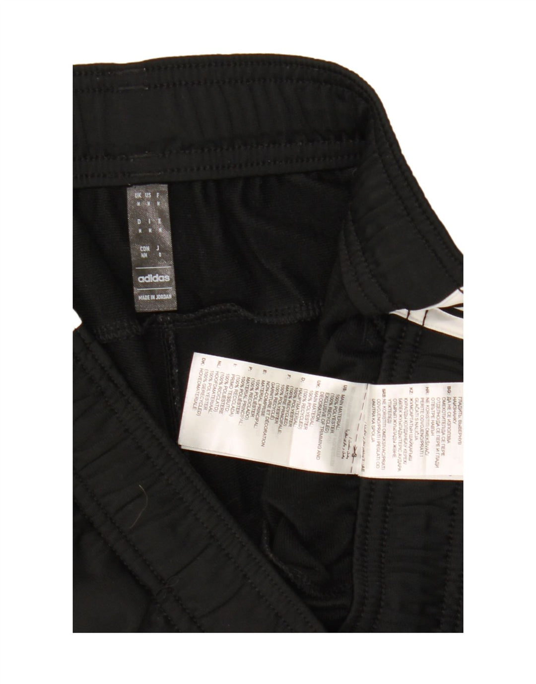 Ανδρική φόρμα Adidas Παντελόνι Joggers Μεσαίο Μαύρο Πολυεστέρα