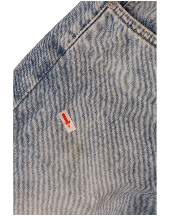 Ανδρικό τζιν σορτς Lee W32 μεσαίο μπλε βαμβακερό