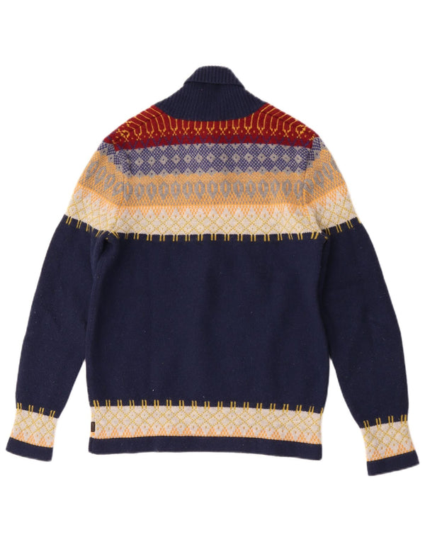 Ανδρικό πουλόβερ Levi's Shawl Neck Jumper Medium Navy Blue Colourblock