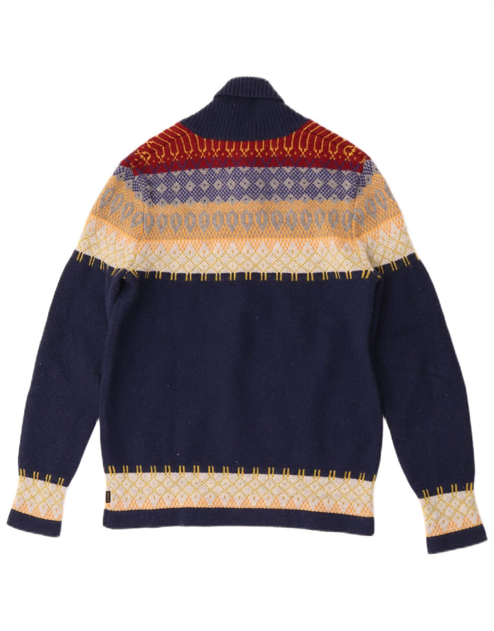 Ανδρικό πουλόβερ Levi's Shawl Neck Jumper Medium Navy Blue Colourblock