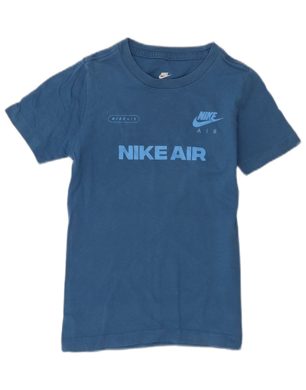 Μπλουζάκι Nike Boys Graphic T-shirt 7-8 ετών XS Μπλε βαμβακερό