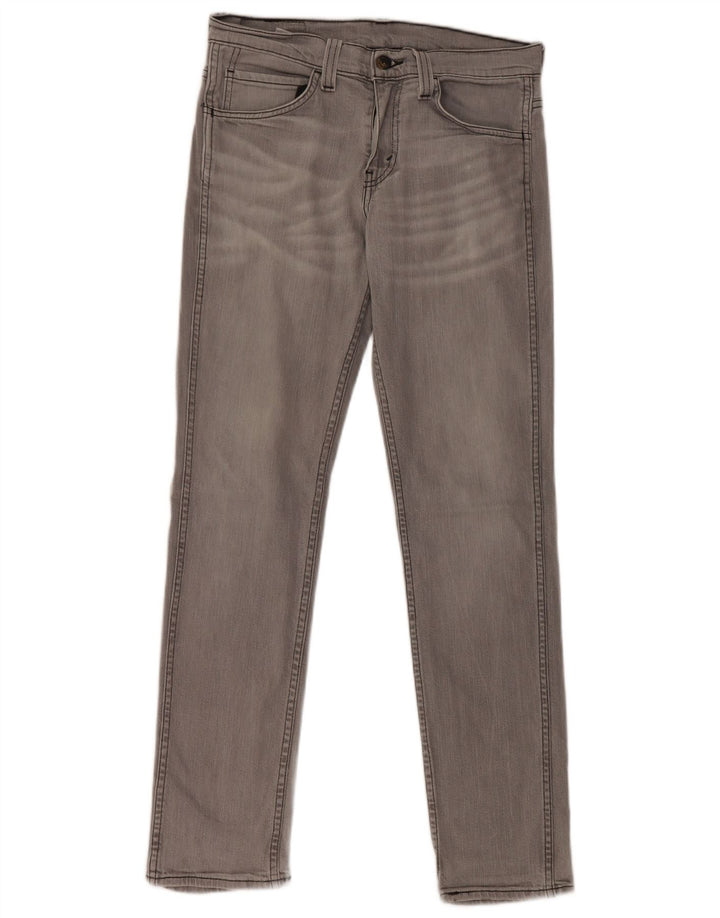 LEVI'S Γυναικείο 511 Slim Jeans W30 L32 Γκρι βαμβακερό