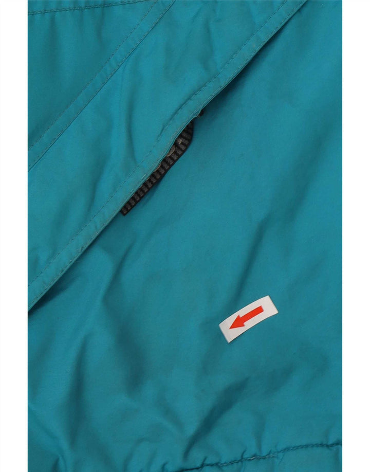 Brugi Ανδρικό μπουφάν σκι με κουκούλα UK 40 Large Blue Colourblock