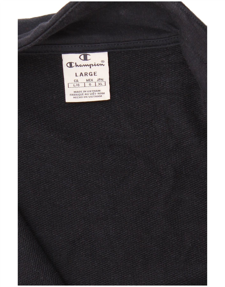 Γυναικεία αθλητική φόρμα CHAMPION Top Jacket UK 16 Large Navy Blue