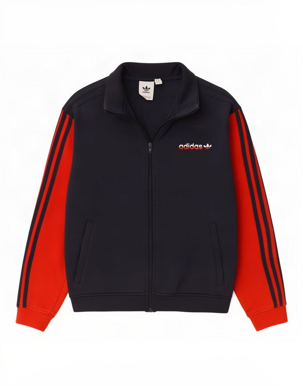 Ανδρική αθλητική φόρμα Adidas Loose Fit Top Jacket Small Navy Blue Colourblock