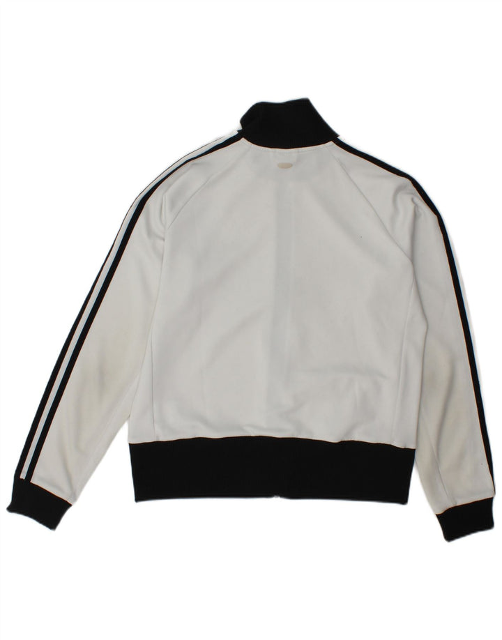 Γυναικεία αθλητική φόρμα Adidas Top Jacket UK 18 XL White Colourblock Polyester