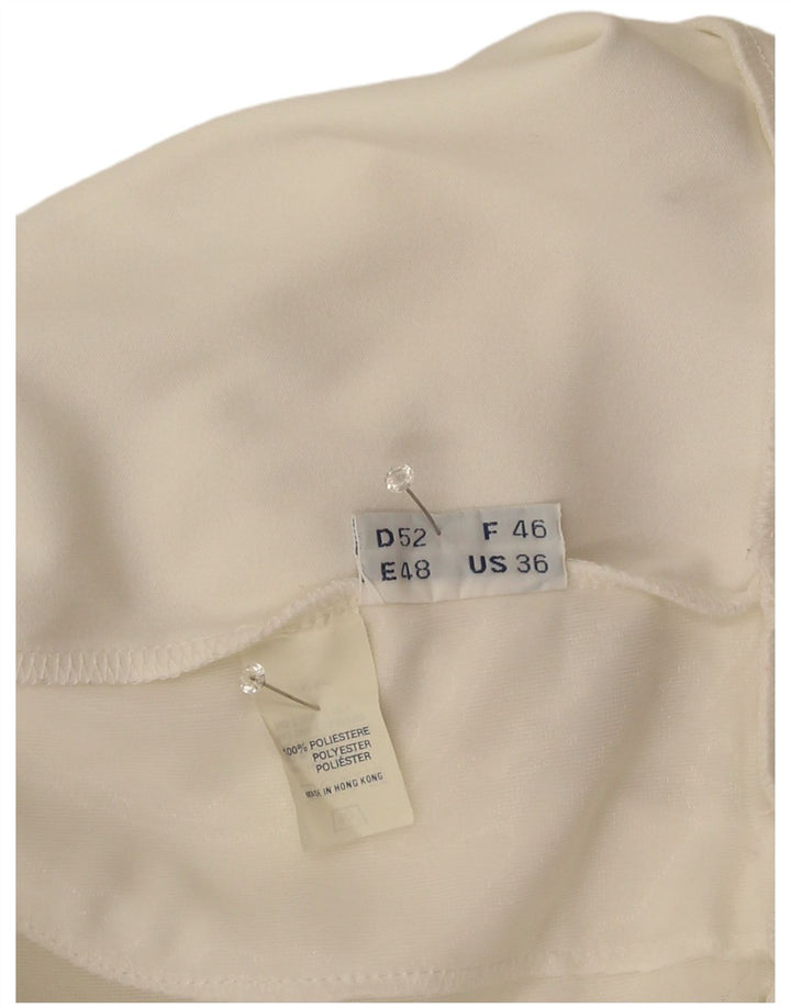 Ανδρικό γραφικό αθλητικό σορτς Sergio Tacchini μεσαίο λευκό πολυεστέρα EU 48