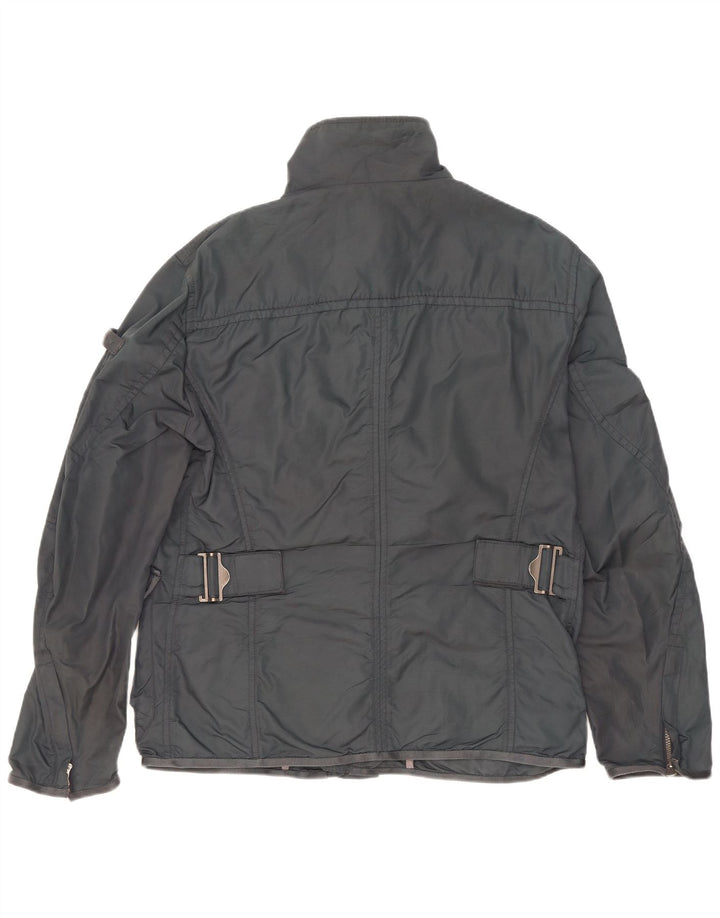PEUTEREY Mens Utility Jacket UK 40 Large Grey Polyamide