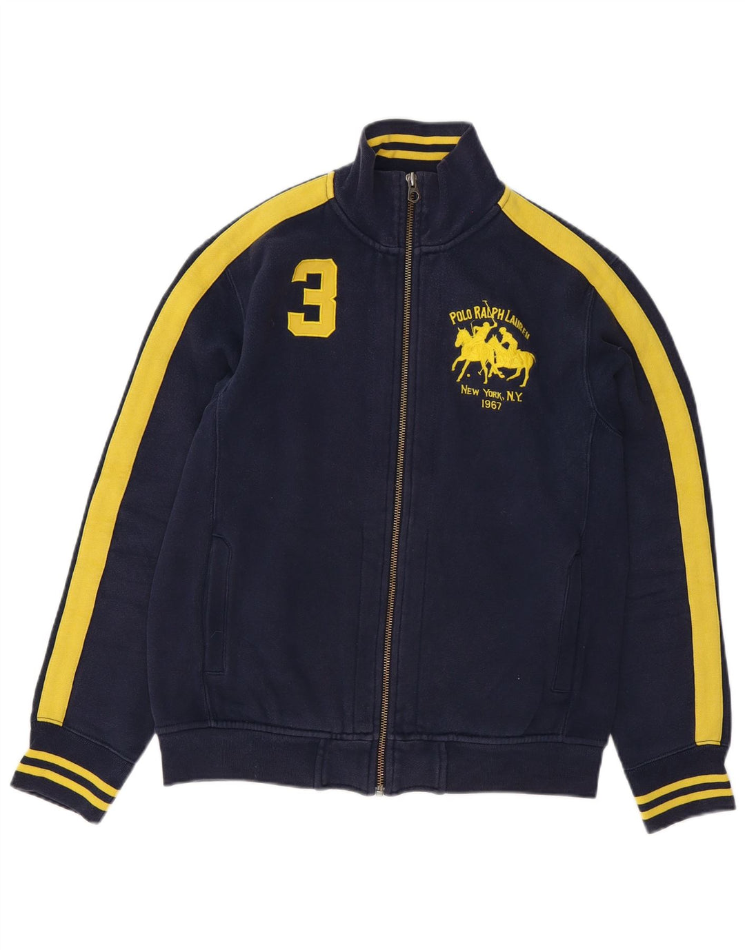 Ανδρική αθλητική φόρμα Polo Ralph Lauren Μπουφάν μεσαίου μπλε μπλε χρώματος