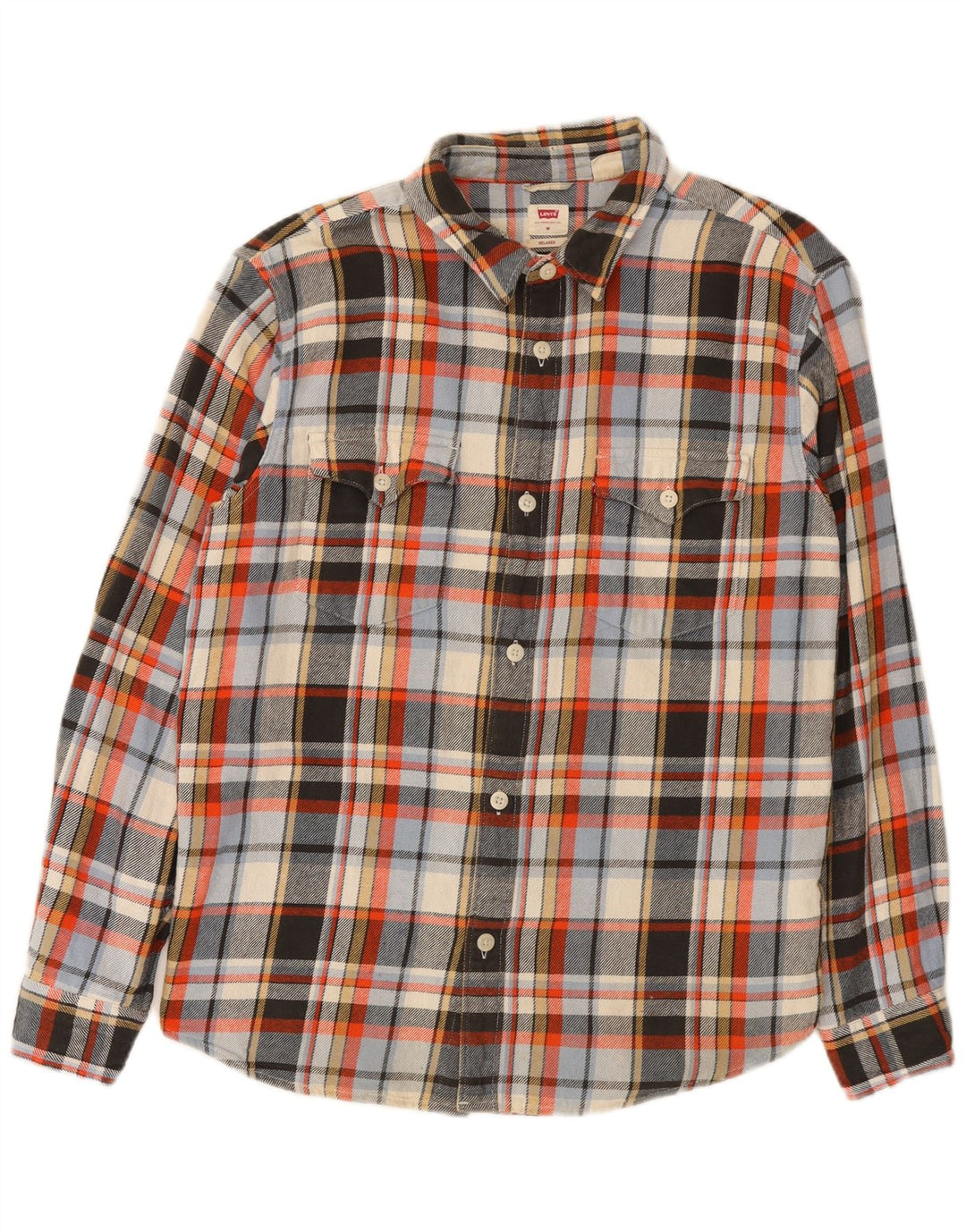 Ανδρικό πουκάμισο Levi's Relax Flannel Medium πολύχρωμο βαμβακερό