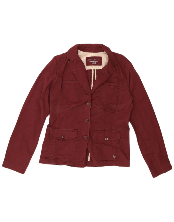 EDDIE BAUER Γυναικείο σακάκι σακάκι με 3 κουμπιά US 8 μεσαίο βαμβακερό βαμβάκι