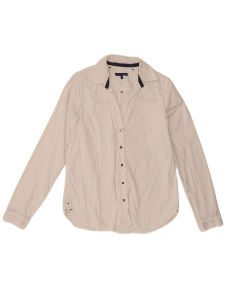 Trussardi Jeans Γυναικείο Πουκάμισο UK 10 Small White