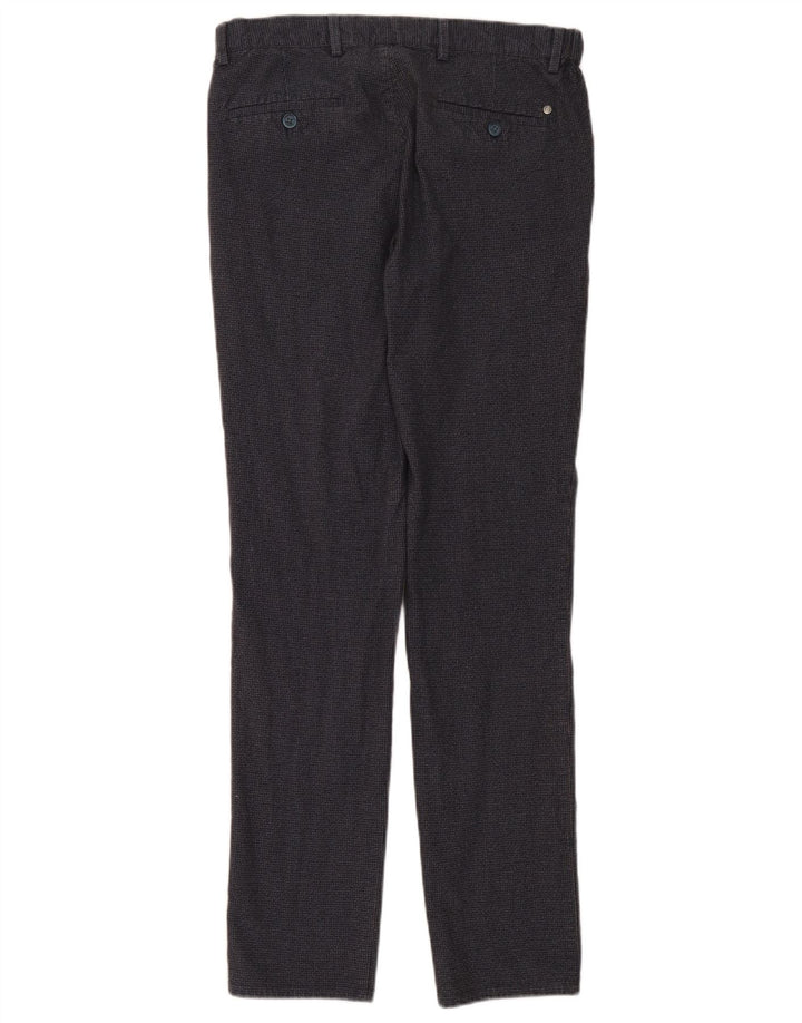 Ανδρικό παντελόνι Chino Massimo Dutti EU 40 Medium W31 L32 Navy Blue