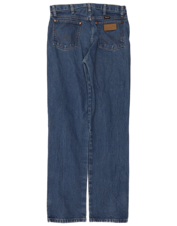 Ανδρικό τζιν Wrangler ίσιο W32 L34 Μπλε βαμβακερό