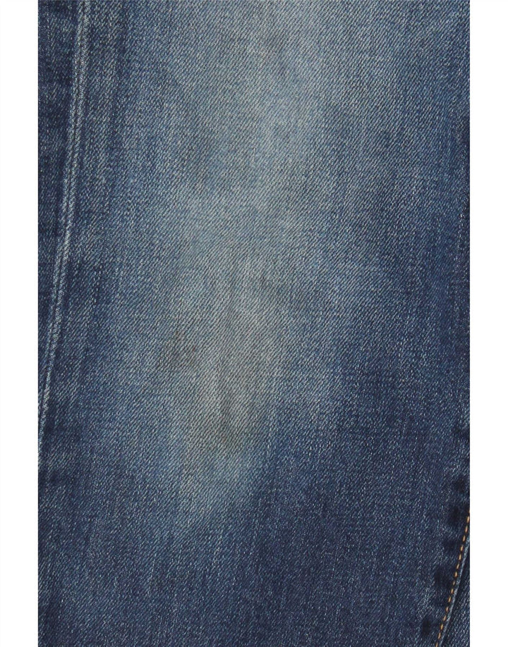 Levi's Mens Distressed Slim Jeans W32 L27 Μπλε βαμβακερό