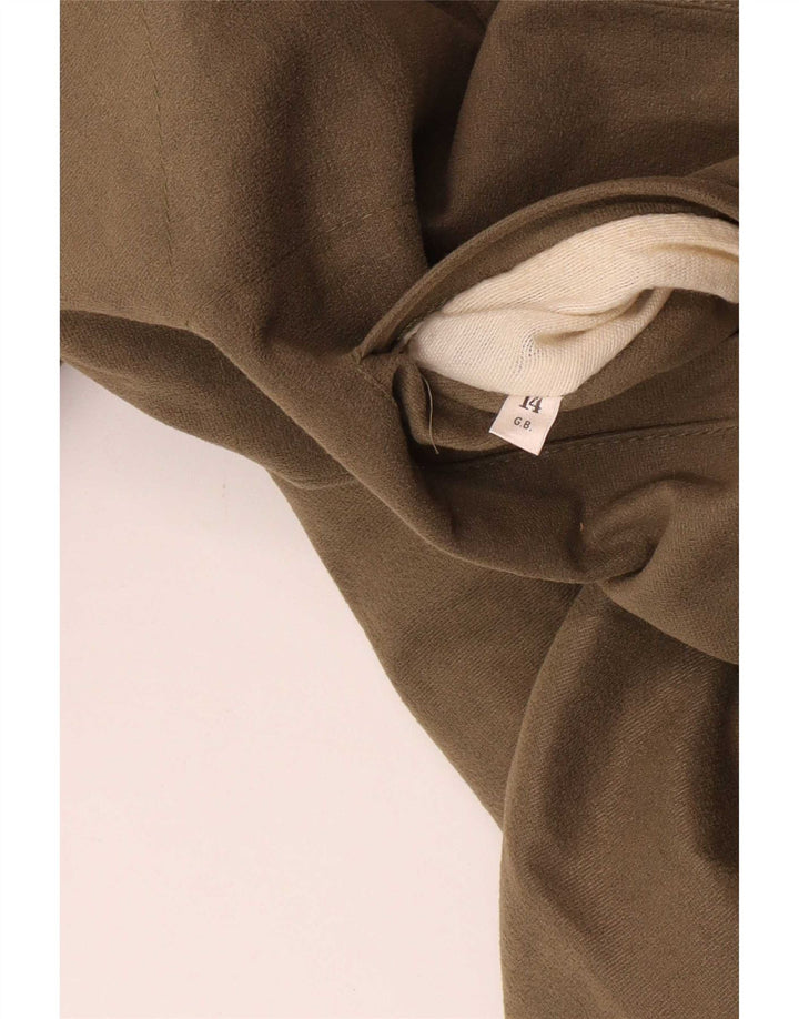 Dannimac Γυναικείο Πανωφόρι Sherpa UK 14 Large Khaki Polyester