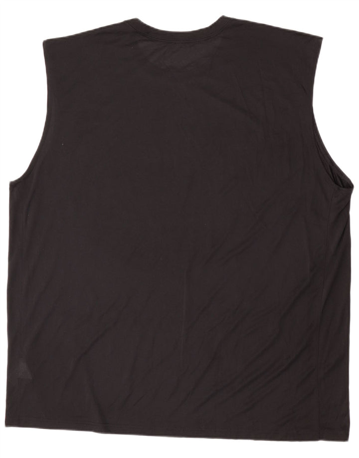 Ανδρικό γιλέκο Nike Dri Fit Top 3XL μαύρο πολυεστέρα